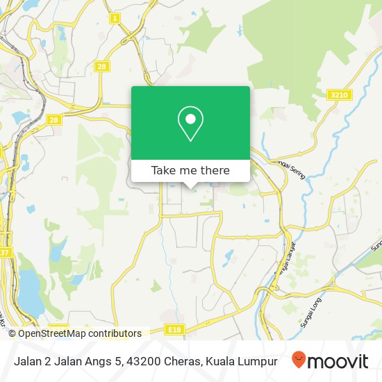 Jalan 2 Jalan Angs 5, 43200 Cheras map