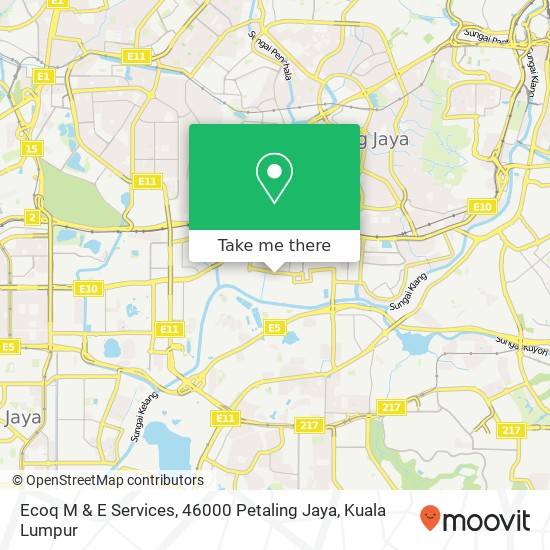 Ecoq M & E Services, 46000 Petaling Jaya map