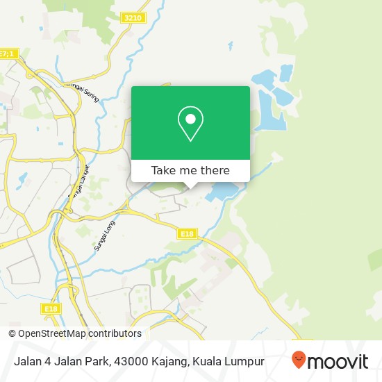 Jalan 4 Jalan Park, 43000 Kajang map