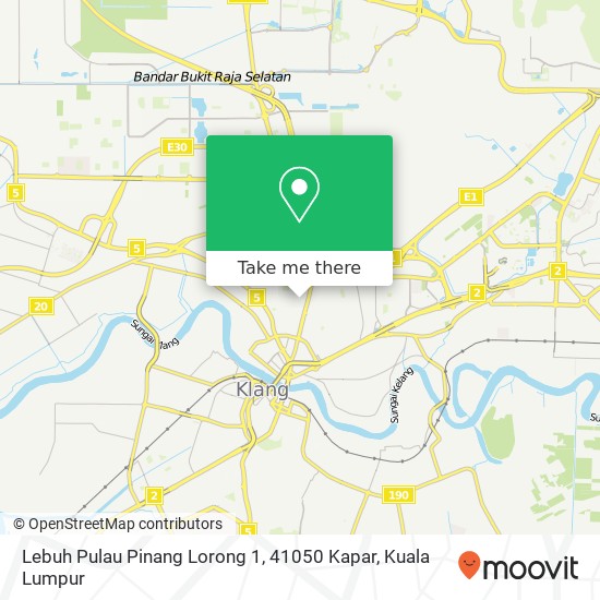 Lebuh Pulau Pinang Lorong 1, 41050 Kapar map