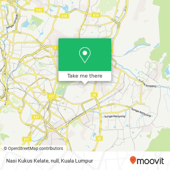 Nasi Kukus Kelate, null map