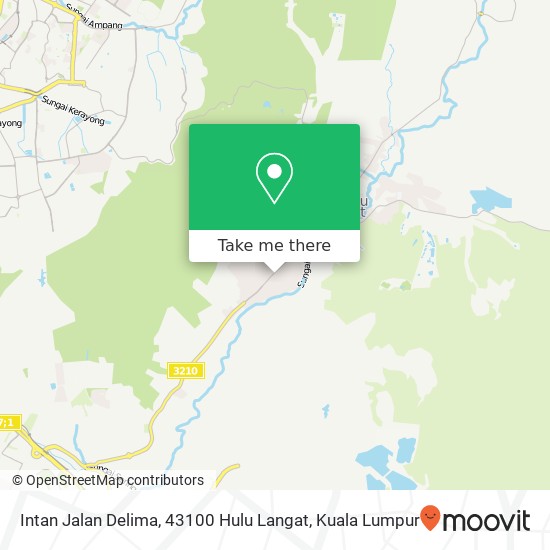 Intan Jalan Delima, 43100 Hulu Langat map