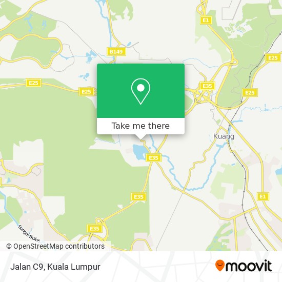 Jalan C9 map