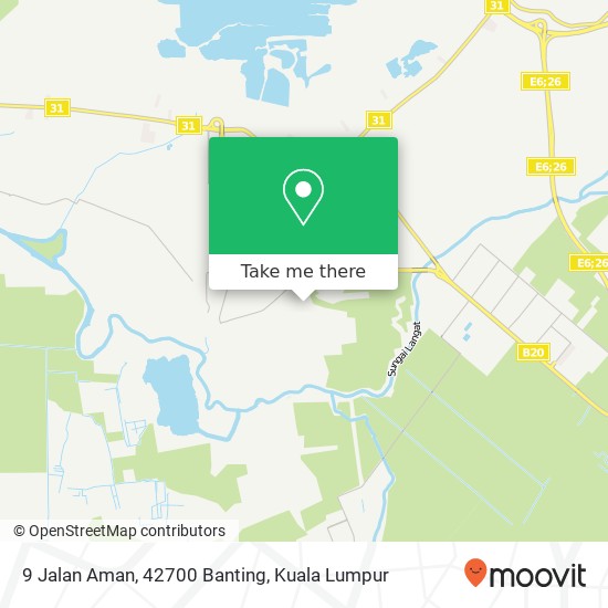 9 Jalan Aman, 42700 Banting map