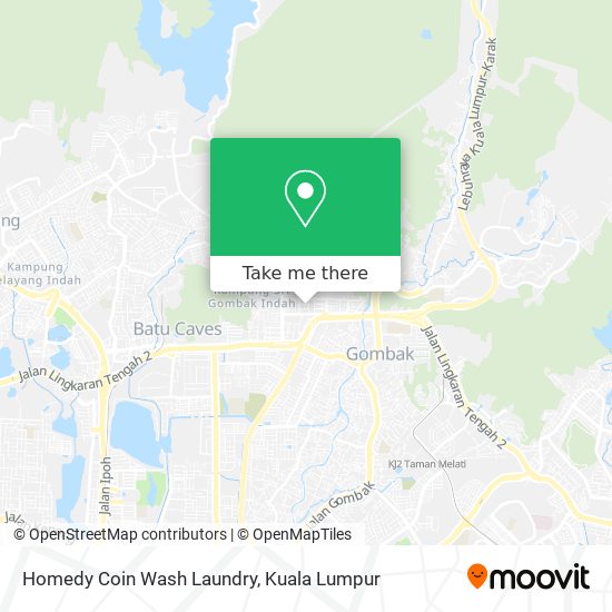 Homedy Coin Wash Laundry map