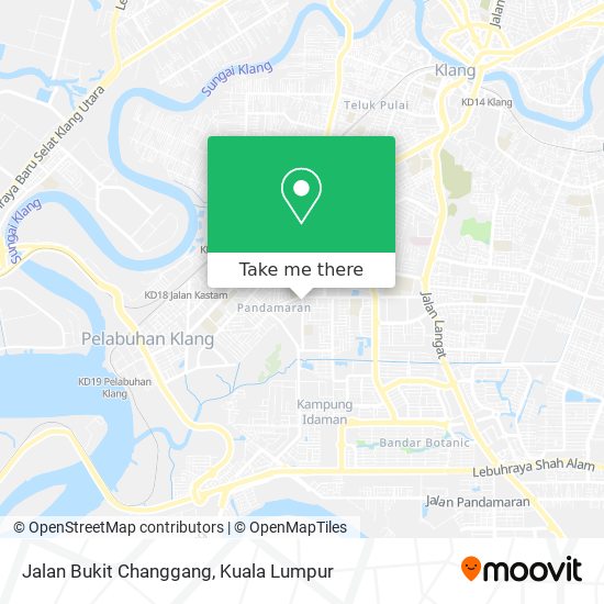 Jalan Bukit Changgang map