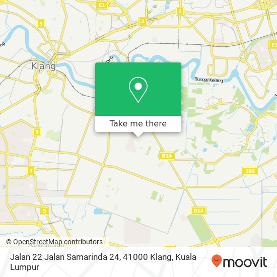 Jalan 22 Jalan Samarinda 24, 41000 Klang map
