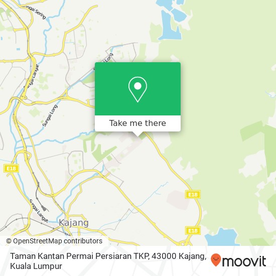 Taman Kantan Permai Persiaran TKP, 43000 Kajang map