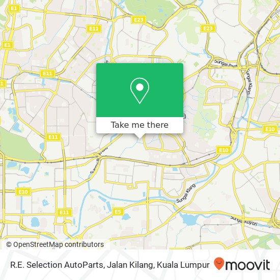 R.E. Selection AutoParts, Jalan Kilang map