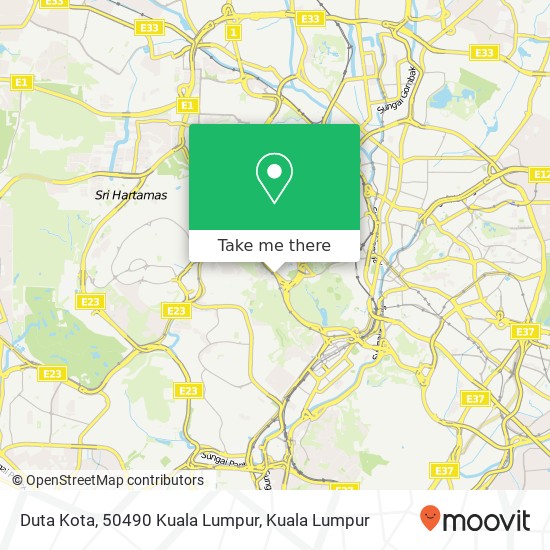 Peta Duta Kota, 50490 Kuala Lumpur
