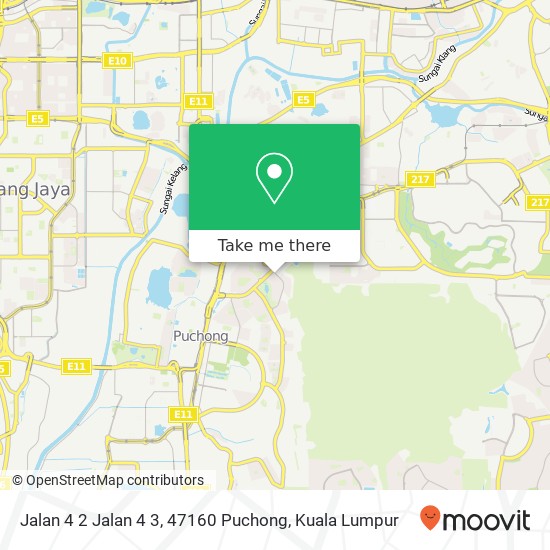 Jalan 4 2 Jalan 4 3, 47160 Puchong map