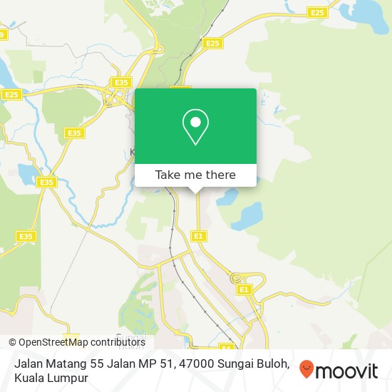 Jalan Matang 55 Jalan MP 51, 47000 Sungai Buloh map