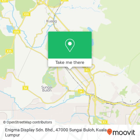Enigma Display Sdn. Bhd., 47000 Sungai Buloh map