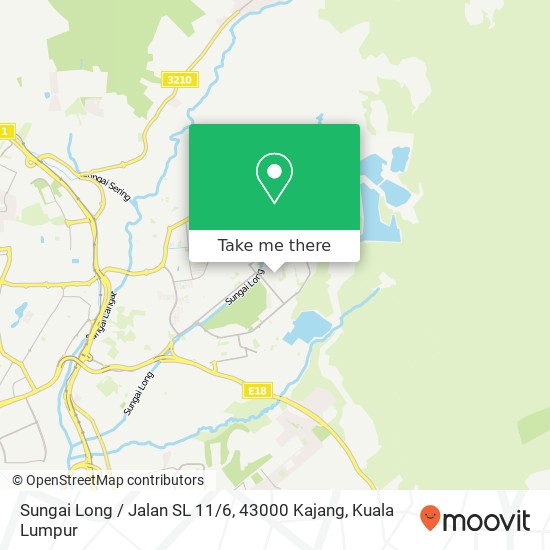 Sungai Long / Jalan SL 11 / 6, 43000 Kajang map