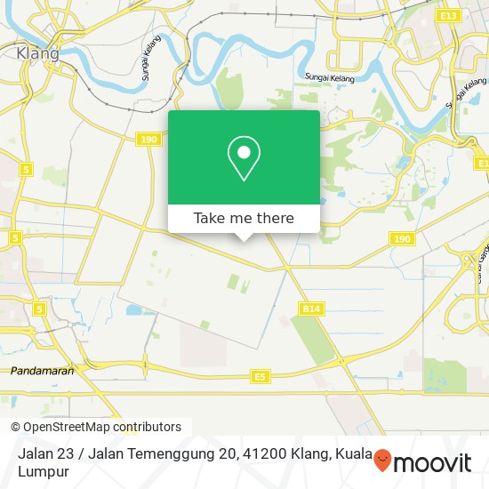 Jalan 23 / Jalan Temenggung 20, 41200 Klang map