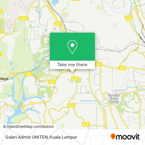 Galeri Admin UNITEN map