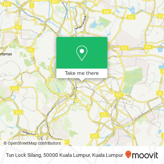 Peta Tun Lock Silang, 50000 Kuala Lumpur