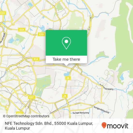 NFE Technology Sdn. Bhd., 55000 Kuala Lumpur map