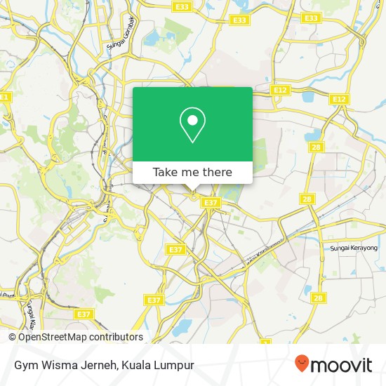 Peta Gym Wisma Jerneh