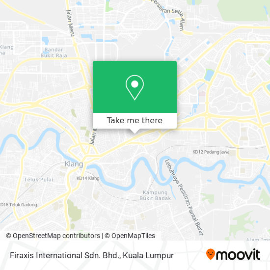 Firaxis International Sdn. Bhd. map