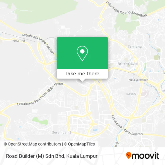Road Builder (M) Sdn Bhd map