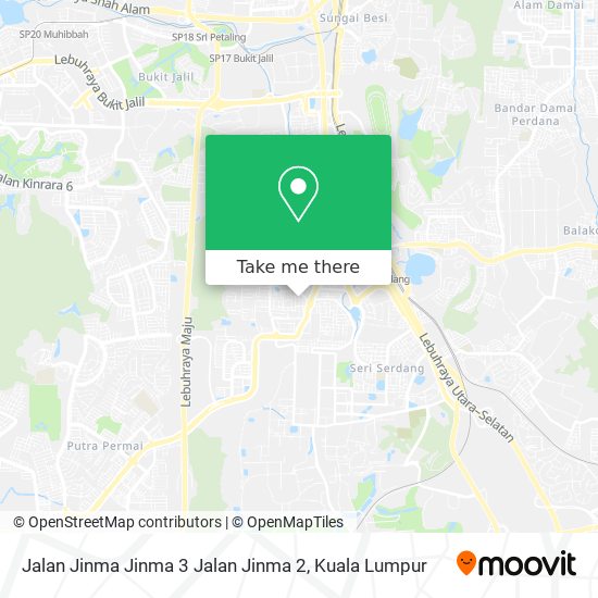 Jalan Jinma Jinma 3 Jalan Jinma 2 map