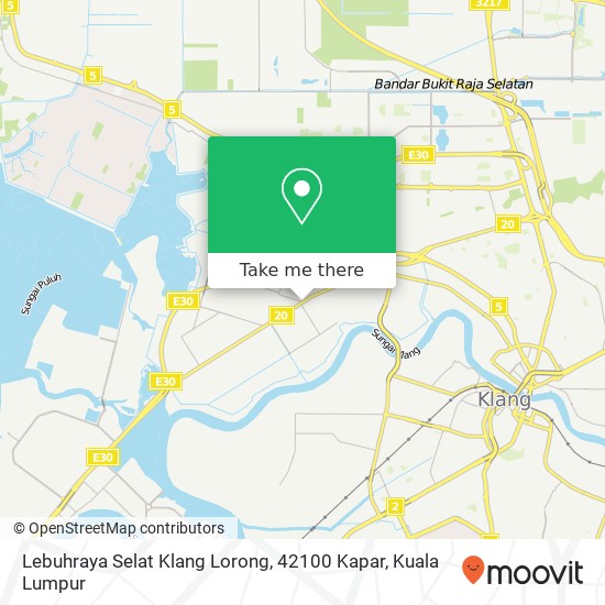 Lebuhraya Selat Klang Lorong, 42100 Kapar map