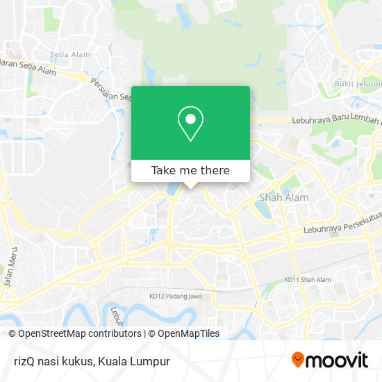 rizQ nasi kukus map