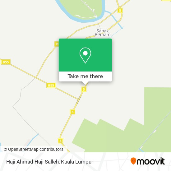 Haji Ahmad Haji Salleh map