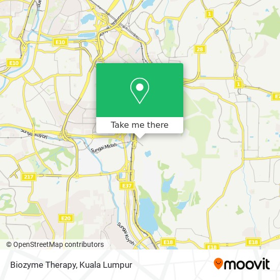 Biozyme Therapy map