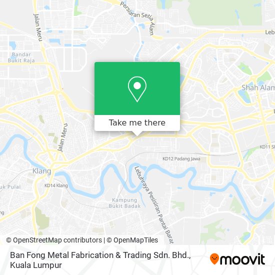 Ban Fong Metal Fabrication & Trading Sdn. Bhd. map