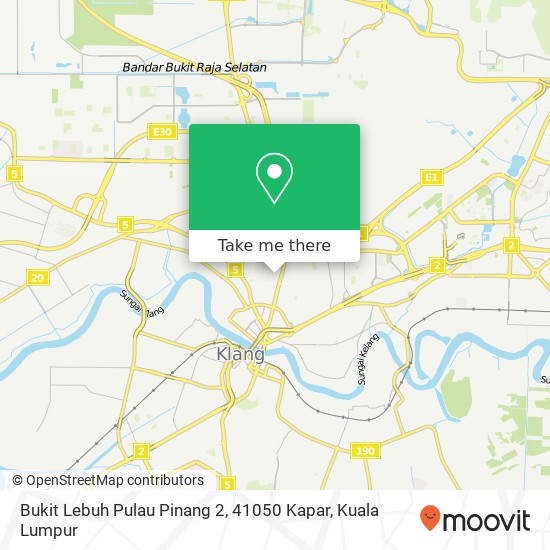 Bukit Lebuh Pulau Pinang 2, 41050 Kapar map