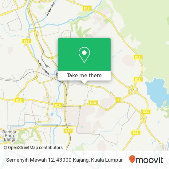 Semenyih Mewah 12, 43000 Kajang map