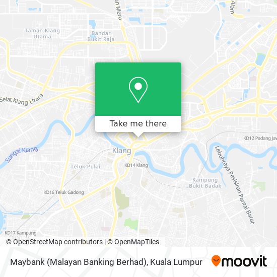 Maybank (Malayan Banking Berhad) map
