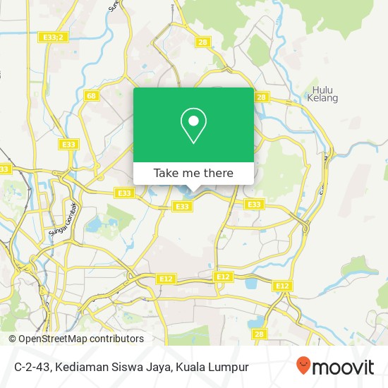 Peta C-2-43, Kediaman Siswa Jaya