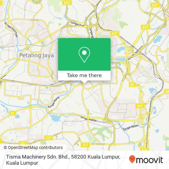 Tisma Machinery Sdn. Bhd., 58200 Kuala Lumpur map