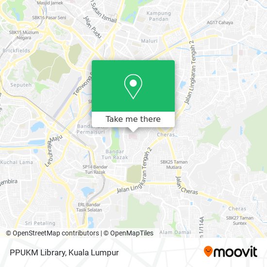 Peta PPUKM Library