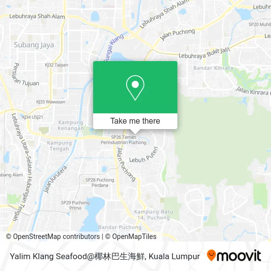 Yalim Klang Seafood@椰林巴生海鮮 map