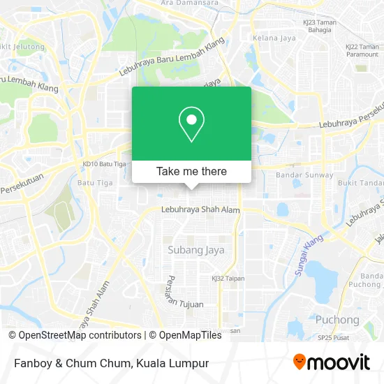 Fanboy & Chum Chum map