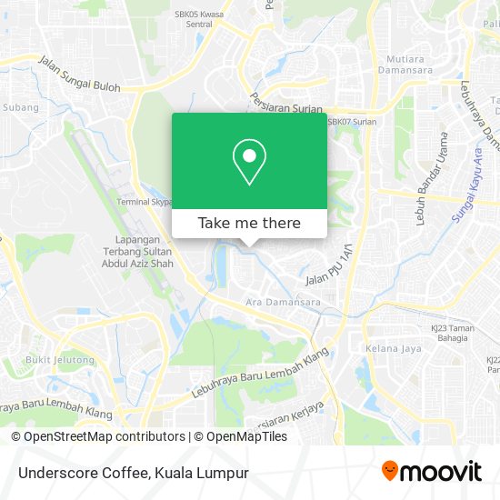 Underscore Coffee map