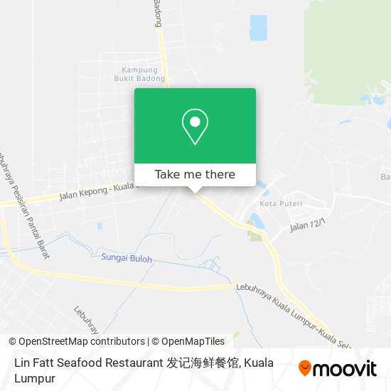 Lin Fatt Seafood Restaurant 发记海鲜餐馆 map