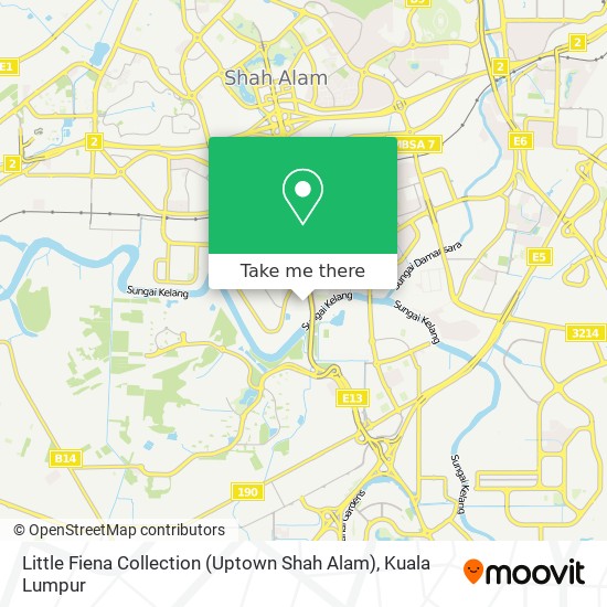 Little Fiena Collection (Uptown Shah Alam) map