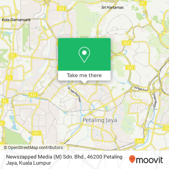 Newszapped Media (M) Sdn. Bhd., 46200 Petaling Jaya map