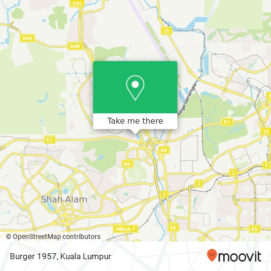 Burger 1957 map