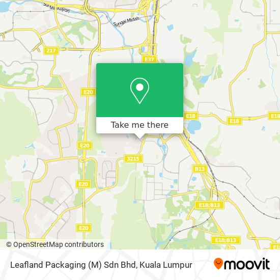 Leafland Packaging (M) Sdn Bhd map
