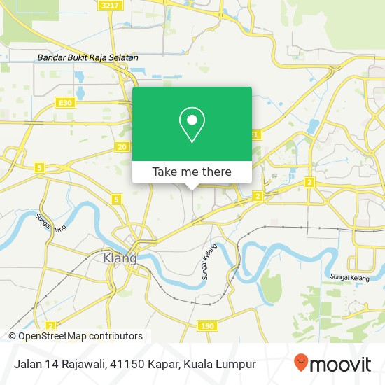 Jalan 14 Rajawali, 41150 Kapar map