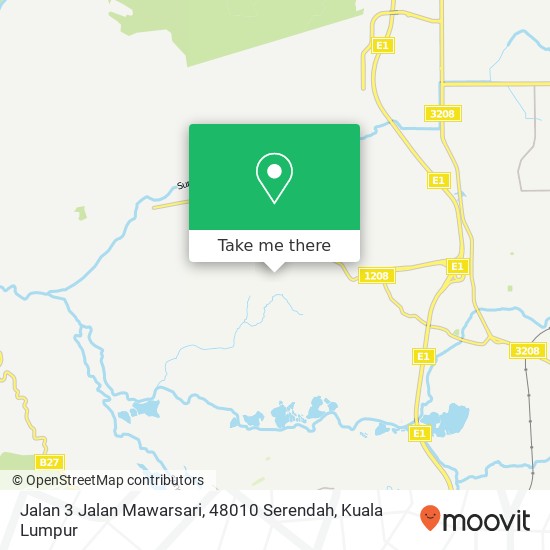 Jalan 3 Jalan Mawarsari, 48010 Serendah map