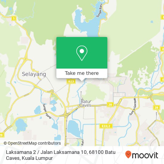 Laksamana 2 / Jalan Laksamana 10, 68100 Batu Caves map