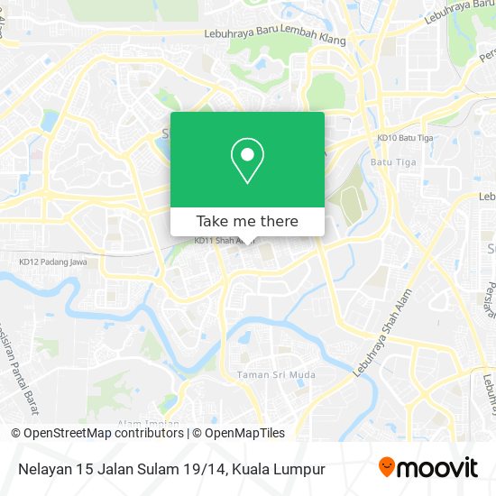 Nelayan 15 Jalan Sulam 19/14 map