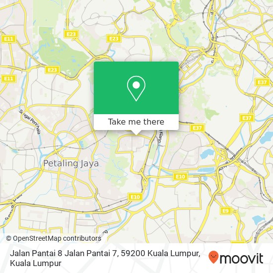 Jalan Pantai 8 Jalan Pantai 7, 59200 Kuala Lumpur map